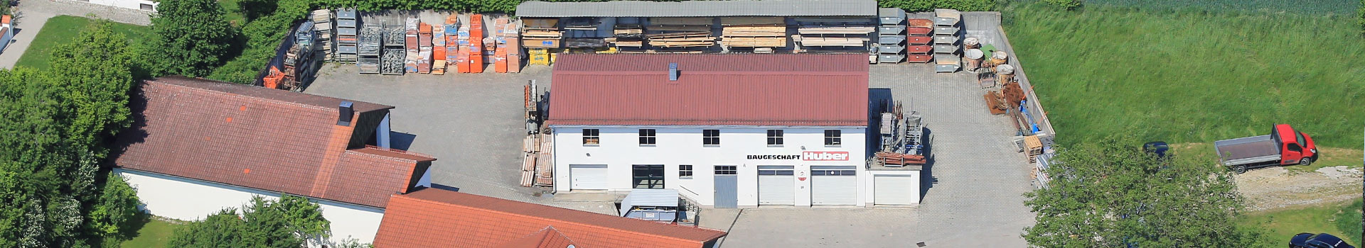 Der Firmensitz des Baugeschäft huber in Inning am Holz